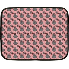 Cats Double Sided Fleece Blanket (mini)  by Sparkle