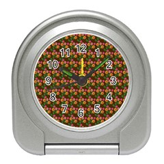 Floral Travel Alarm Clock by Sparkle