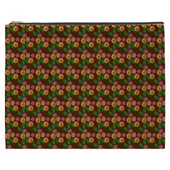 Floral Cosmetic Bag (xxxl) by Sparkle