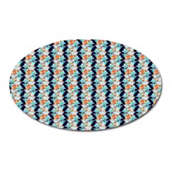 Geometry Colors Oval Magnet by Sparkle