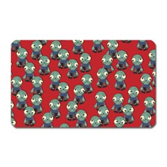 Zombie Virus Magnet (rectangular) by helendesigns