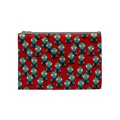 Zombie Virus Cosmetic Bag (medium) by helendesigns