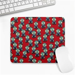 Zombie Virus Large Mousepads by helendesigns