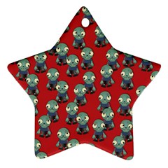 Zombie Virus Ornament (star)