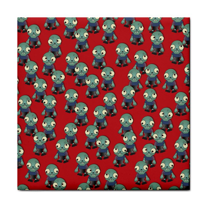 Zombie Virus Tile Coaster