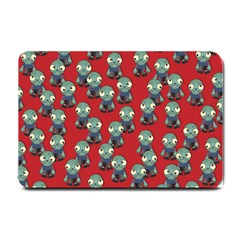 Zombie Virus Small Doormat  by helendesigns