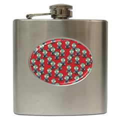 Zombie Virus Hip Flask (6 Oz) by helendesigns