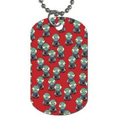 Zombie Virus Dog Tag (two Sides) by helendesigns