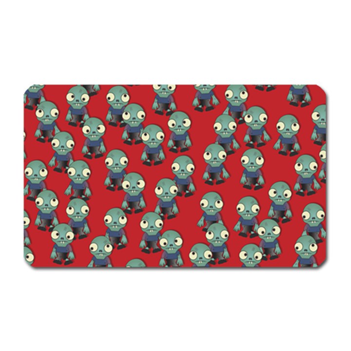 Zombie Virus Magnet (Rectangular)