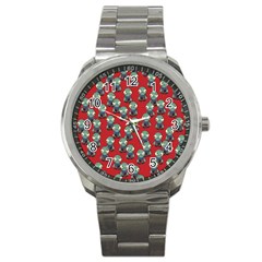 Zombie Virus Sport Metal Watch