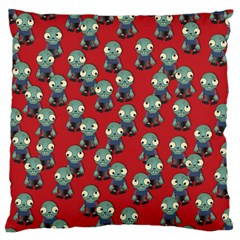 Zombie Virus Large Cushion Case (one Side) by helendesigns