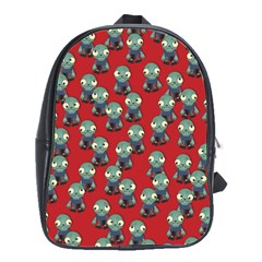 Zombie Virus School Bag (large) by helendesigns