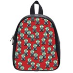 Zombie Virus School Bag (Small) Front