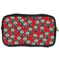 Zombie Virus Toiletries Bag (one Side) by helendesigns