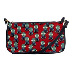 Zombie Virus Shoulder Clutch Bag by helendesigns