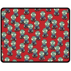 Zombie Virus Fleece Blanket (medium) 