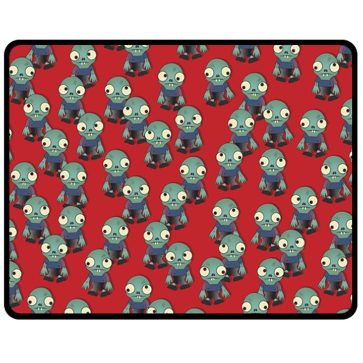 Zombie Virus Double Sided Fleece Blanket (Medium) 