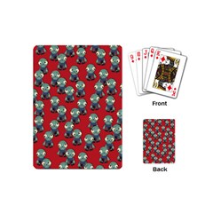 Zombie Virus Playing Cards Single Design (mini)