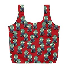 Zombie Virus Full Print Recycle Bag (l) by helendesigns