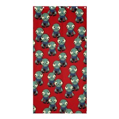 Zombie Virus Shower Curtain 36  X 72  (stall)  by helendesigns