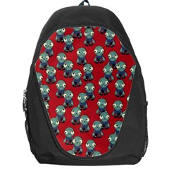 Zombie Virus Backpack Bag by helendesigns