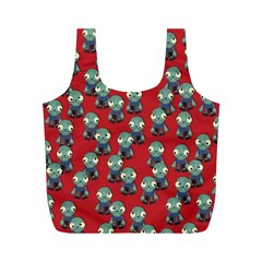 Zombie Virus Full Print Recycle Bag (m) by helendesigns