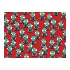 Zombie Virus Double Sided Flano Blanket (mini)  by helendesigns