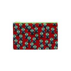 Zombie Virus Cosmetic Bag (xs) by helendesigns