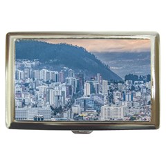 Aerial Cityscape Quito Ecuador Cigarette Money Case by dflcprintsclothing