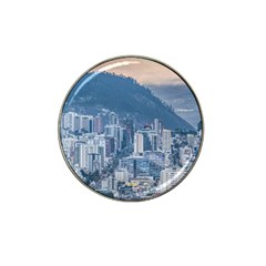 Aerial Cityscape Quito Ecuador Hat Clip Ball Marker (10 Pack) by dflcprintsclothing