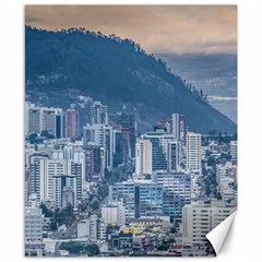 Aerial Cityscape Quito Ecuador Canvas 8  X 10  by dflcprintsclothing