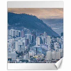 Aerial Cityscape Quito Ecuador Canvas 16  X 20  by dflcprintsclothing