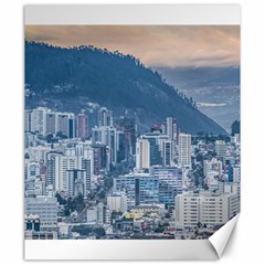 Aerial Cityscape Quito Ecuador Canvas 20  X 24  by dflcprintsclothing