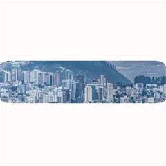 Aerial Cityscape Quito Ecuador Large Bar Mats by dflcprintsclothing