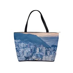 Aerial Cityscape Quito Ecuador Classic Shoulder Handbag by dflcprintsclothing