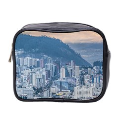 Aerial Cityscape Quito Ecuador Mini Toiletries Bag (two Sides) by dflcprintsclothing