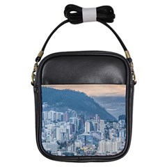 Aerial Cityscape Quito Ecuador Girls Sling Bag by dflcprintsclothing