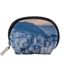 Aerial Cityscape Quito Ecuador Accessory Pouch (small)