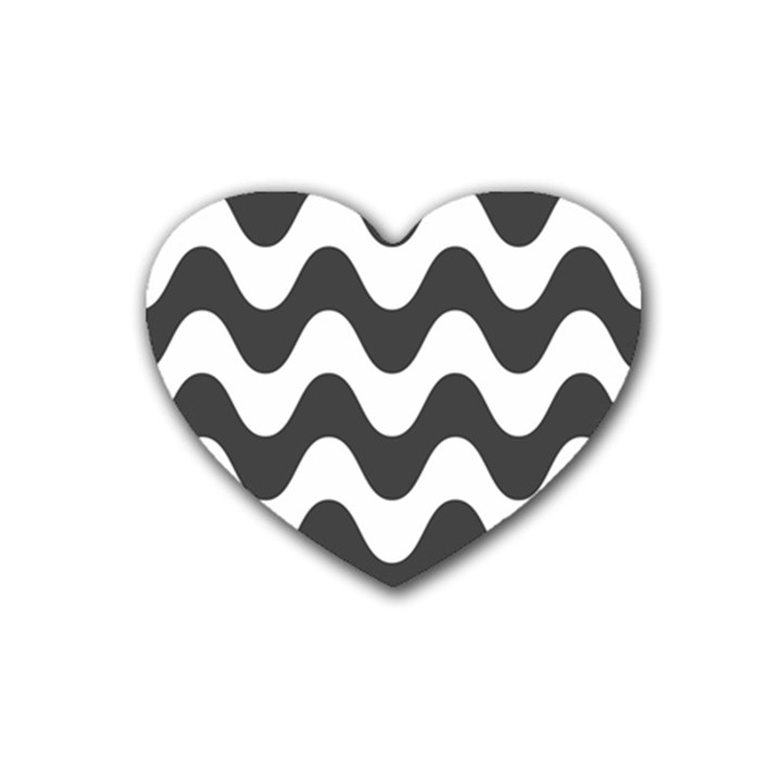 Copacabana  Rubber Coaster (Heart) 