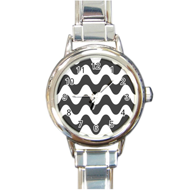 Copacabana  Round Italian Charm Watch