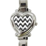 Copacabana  Heart Italian Charm Watch Front