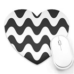 Copacabana  Heart Mousepads Front