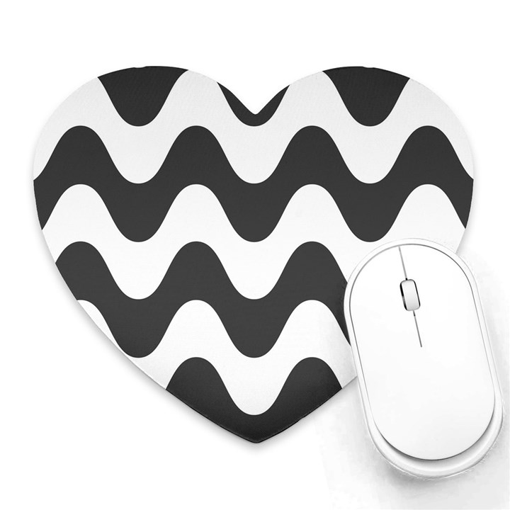 Copacabana  Heart Mousepads