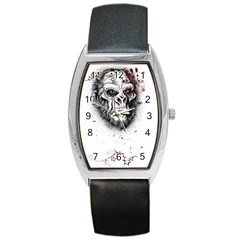 Monster Monkey From The Woods Barrel Style Metal Watch by DinzDas