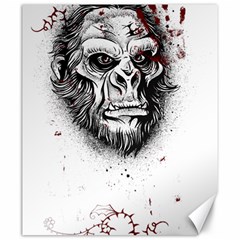 Monster Monkey From The Woods Canvas 20  X 24  by DinzDas