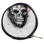 Monster Monkey from the woods Mini Makeup Bag Front