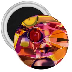 Fractured Colours 3  Magnets by helendesigns