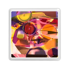 Fractured Colours Memory Card Reader (square) by helendesigns