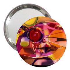 Fractured Colours 3  Handbag Mirrors by helendesigns