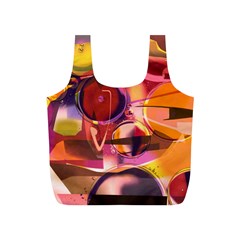 Fractured Colours Full Print Recycle Bag (s)